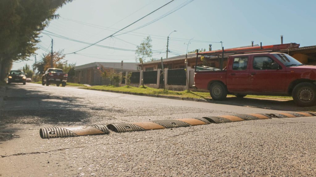 Fotografía 2 de 2: Concretada la 1ra etapa 2024 de Instalación de Lomos de Toro
